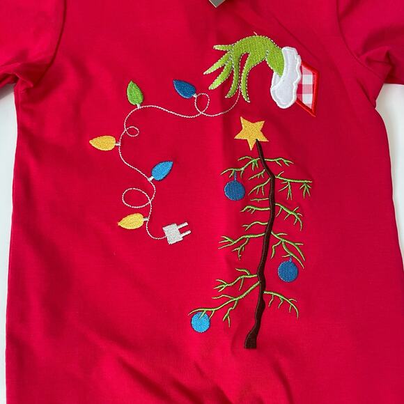 NWT Banana Split NB Green & Grumpy Girls Romper - Picture 3 of 4